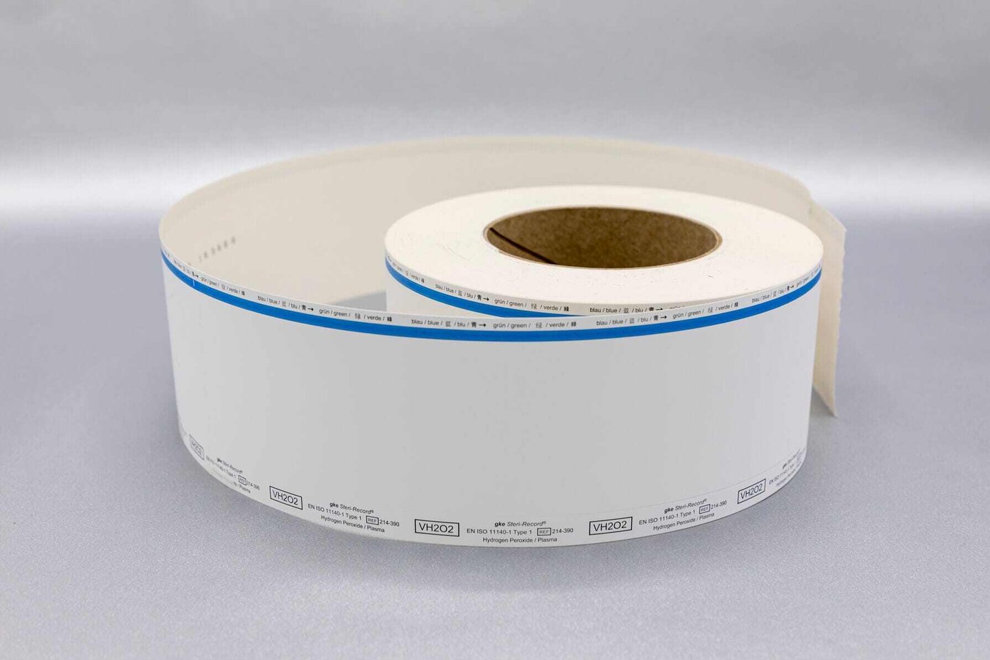 Hydrogen Peroxide Printer Labels with Process Indicator