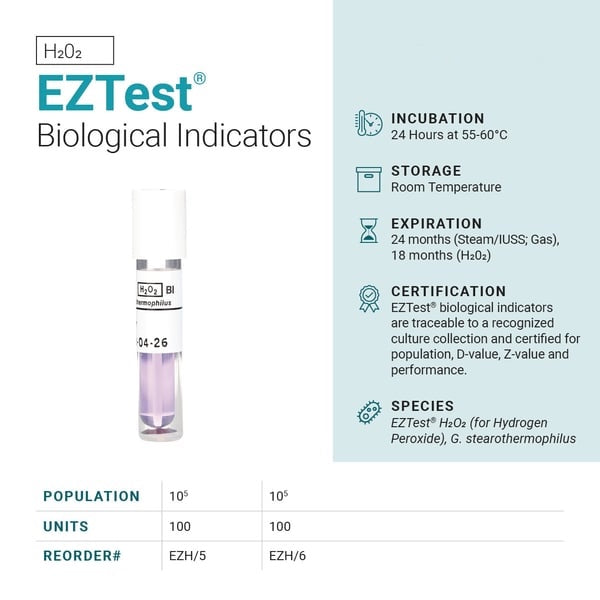 EZTest® Biological Indicators