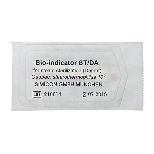 Biological Indicator for Steam Sterilization processes 121 °C / 134 °C