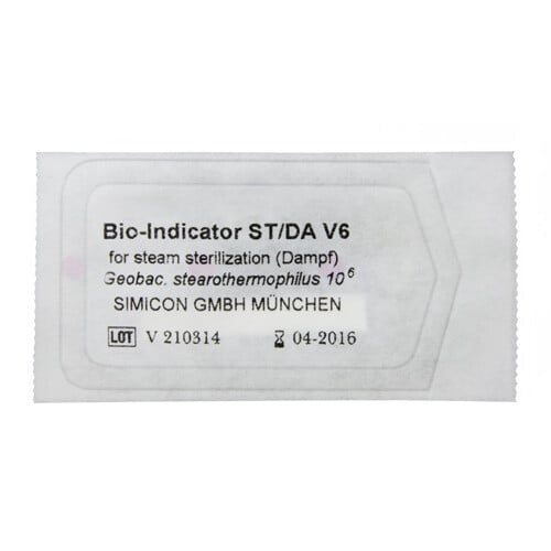 Biological Indicator for Steam Sterilization 121 °C / 134 °C