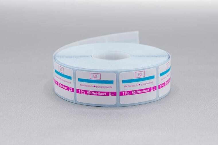 Ethylene Oxide Printer Labels with Process Indicator