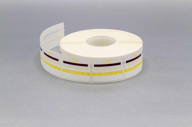 Labeling Device with Labels