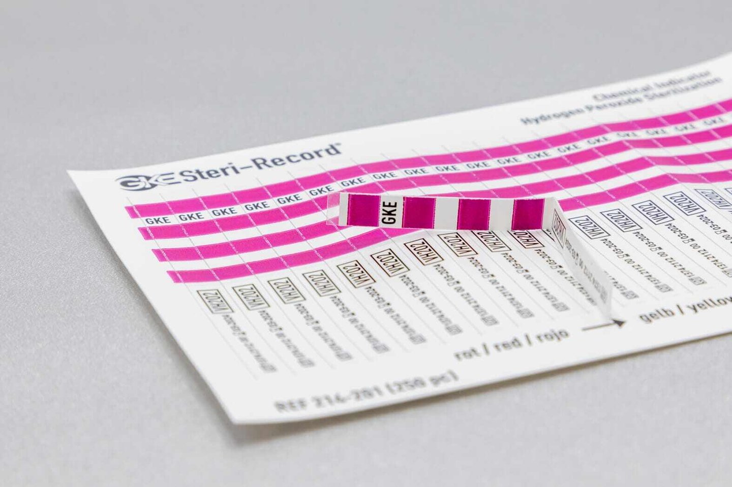 Hydrogen Peroxide Indicator Strips
