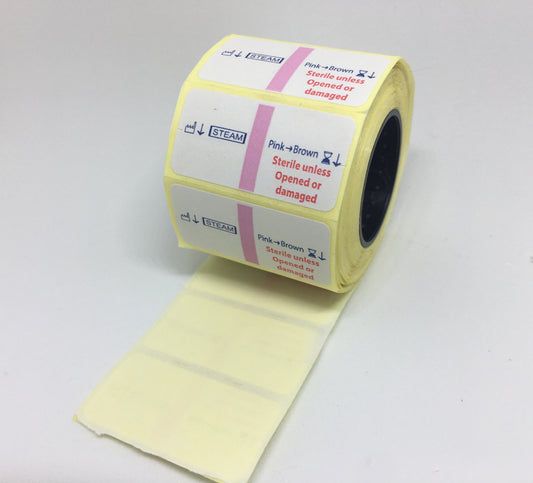 White label 37*19 Steam Event Related for Label Gun 24Roll /Box